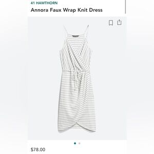 Wrap Knit Dress